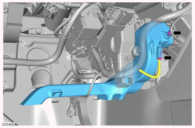 Distribution Motor - Left Front Face/Feet